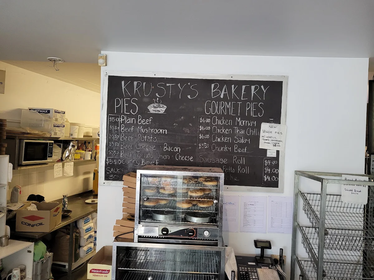 Menu, Krusty's Bakery