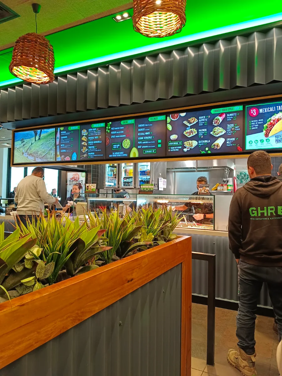 Menu, Mad Mex Melbourne Central