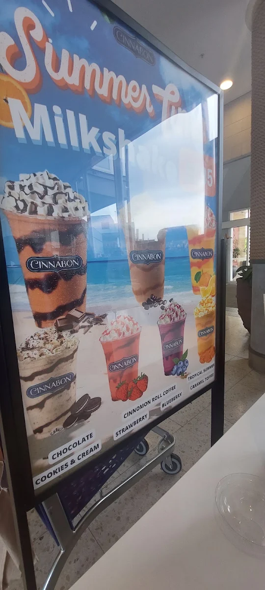 Menu, Cinnabon Sunshine Plaza