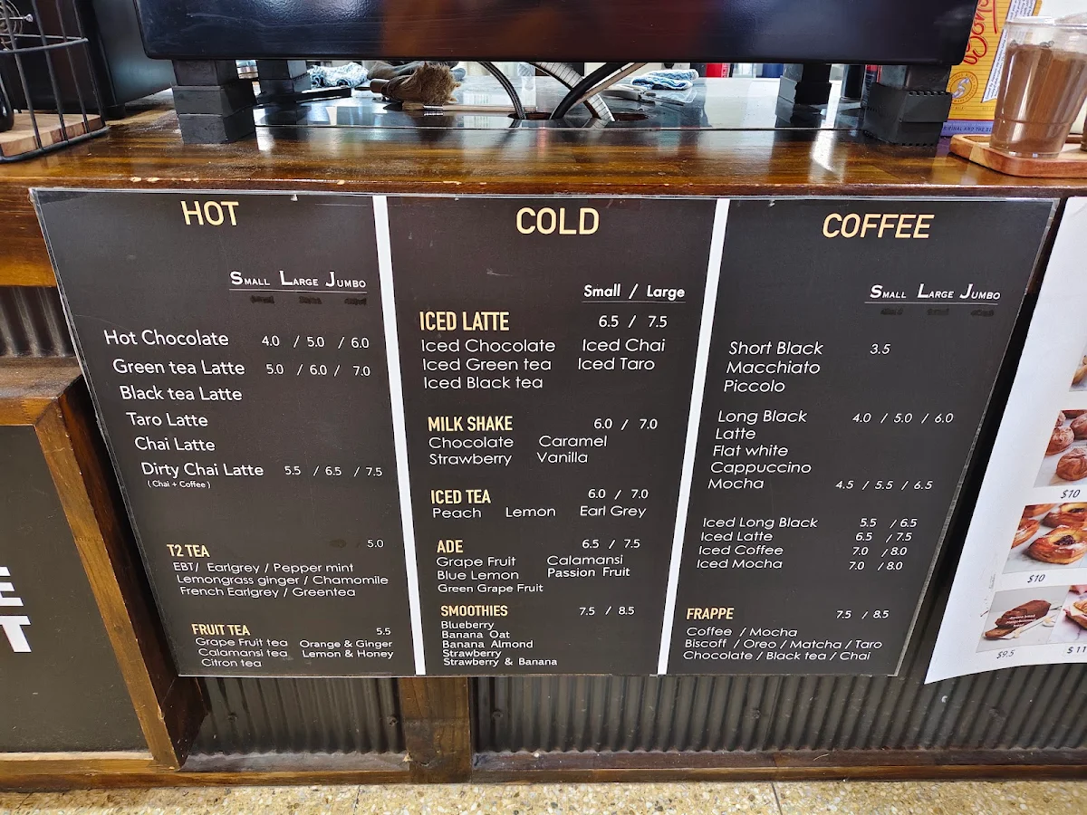 Menu, COFFEE ROOT