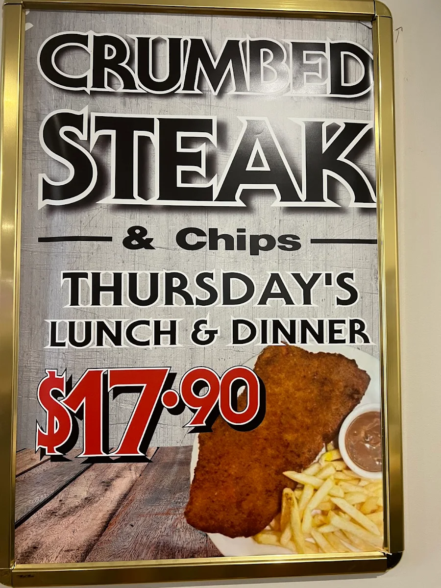 Menu, Graham Hotel