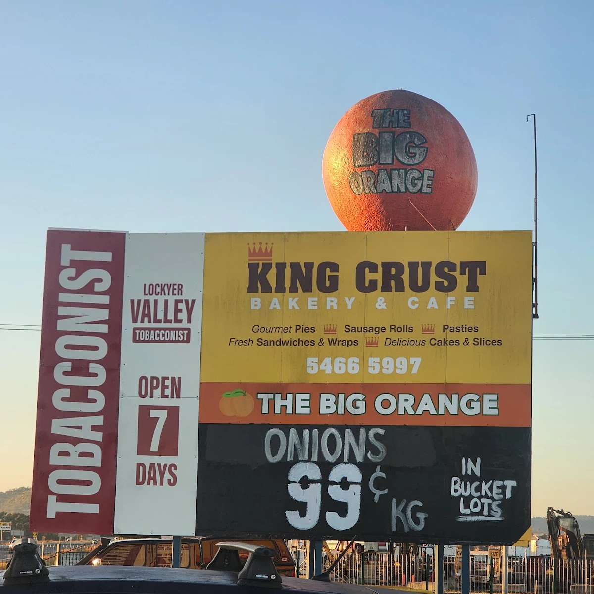 Menu, King Crust Bakery Cafe