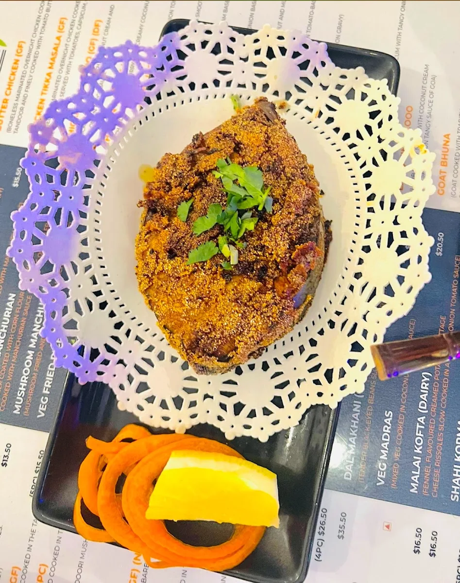 Menu, Curry Leaf on Brighton