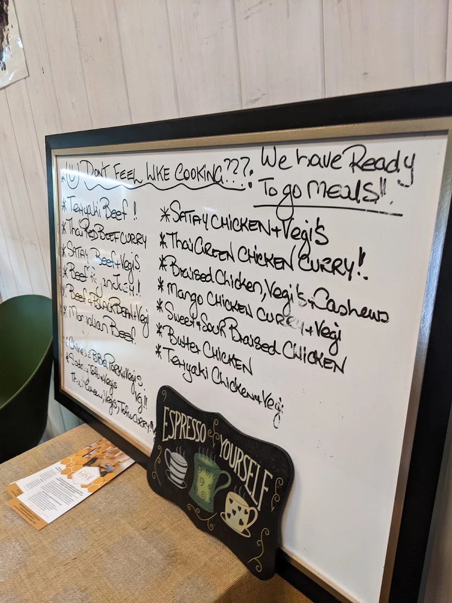 Menu, Espresso Edge