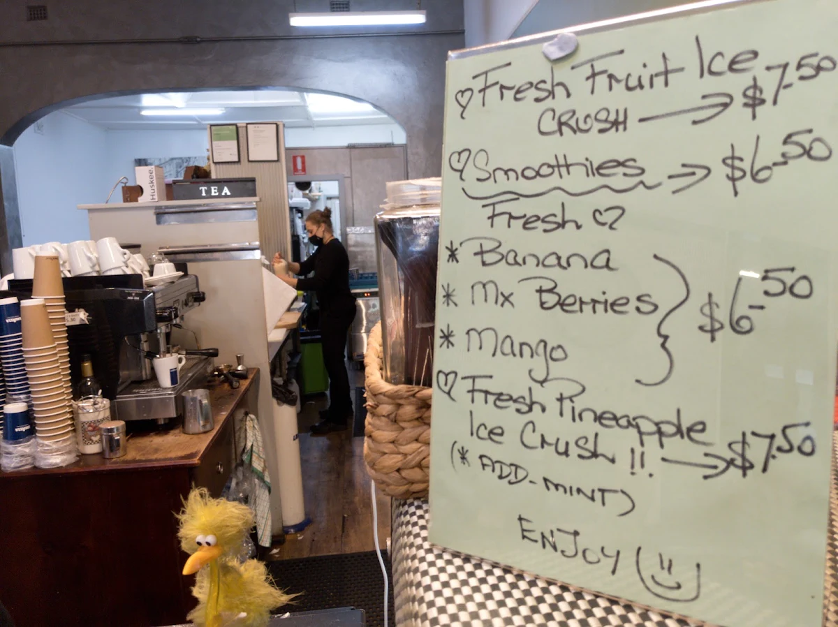 Menu, Espresso Edge