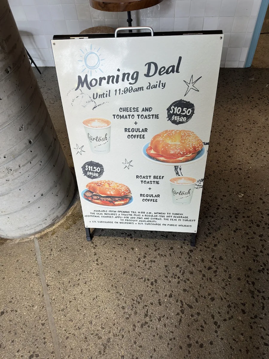 Menu, Kürtősh - Marrickville