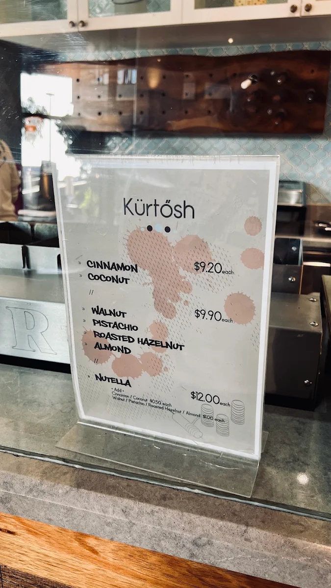 Menu, Kürtősh - Marrickville