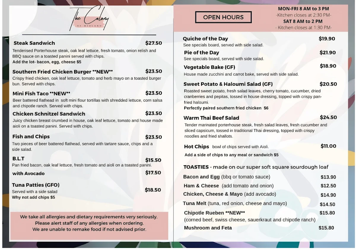 Menu photo 1