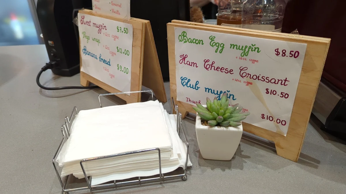 Menu, Cafe LIL LUCA