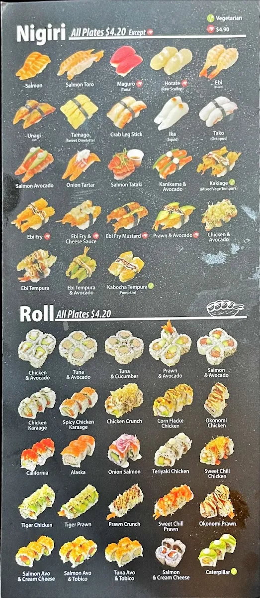 Menu, Danosi Kitchen Tweed Mall