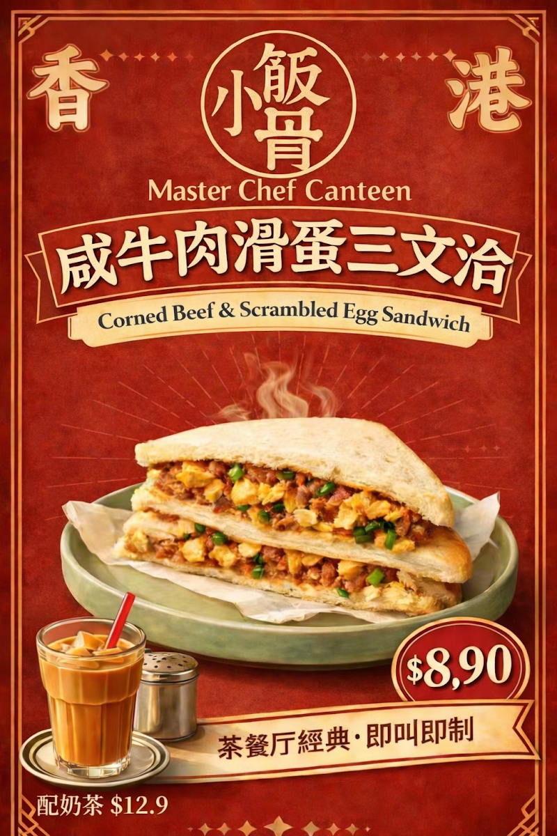 Menu, Master Chef Canteen