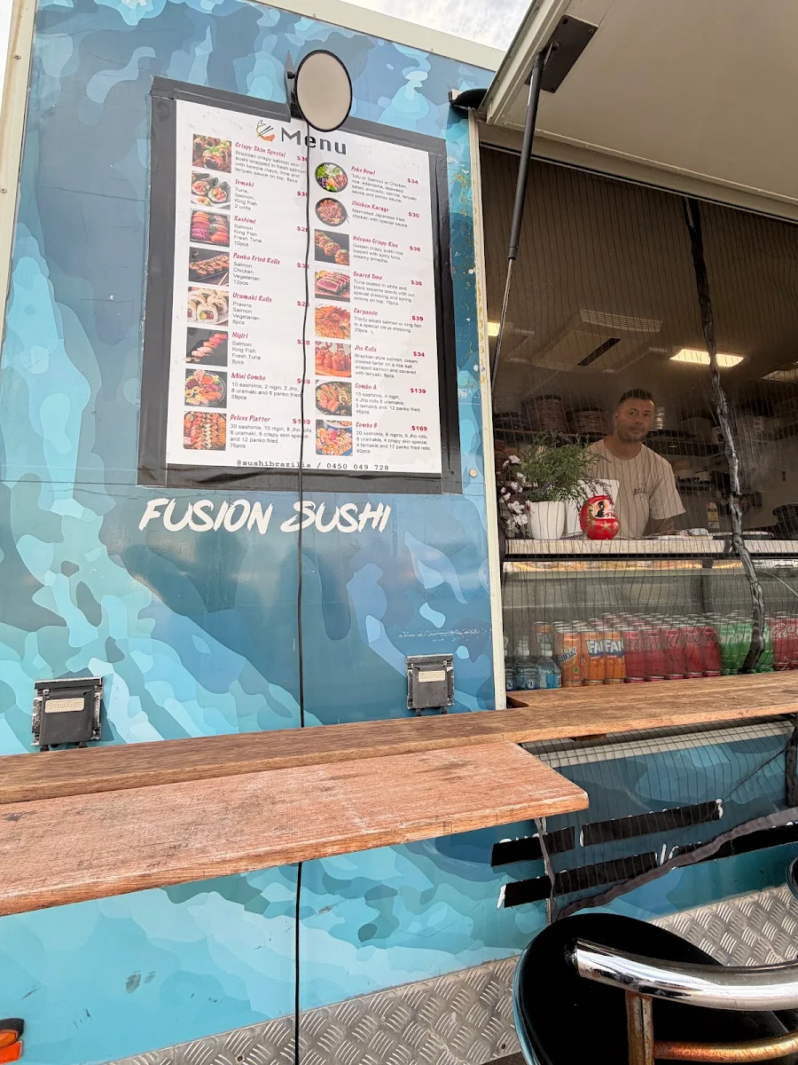 Menu, Sushi Brazilia