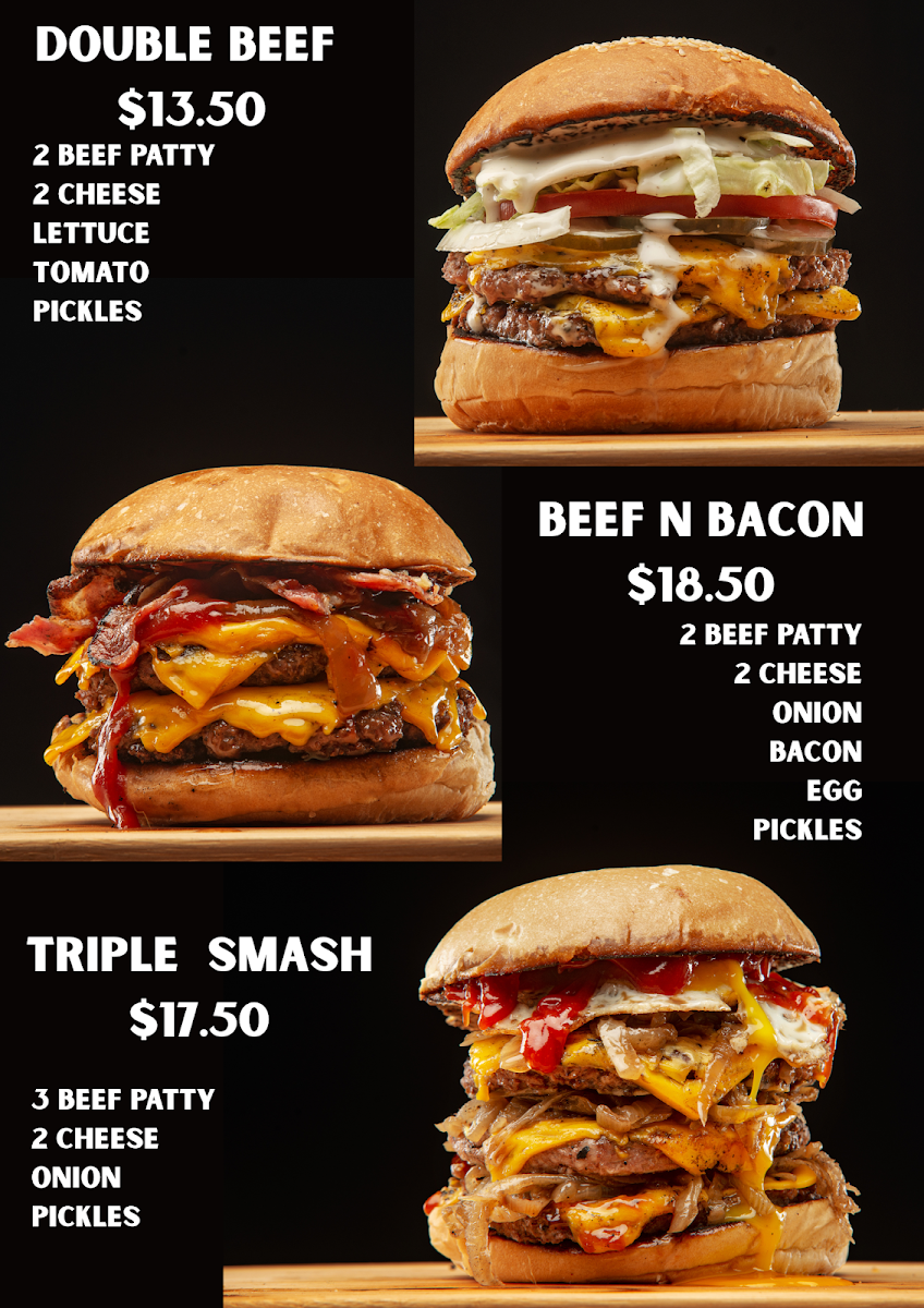 Menu, Sam’s house of yum