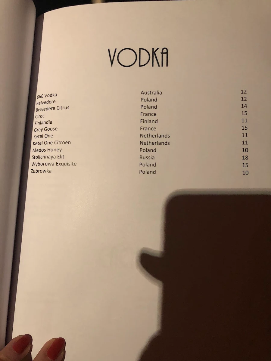 Menu, Manchuria