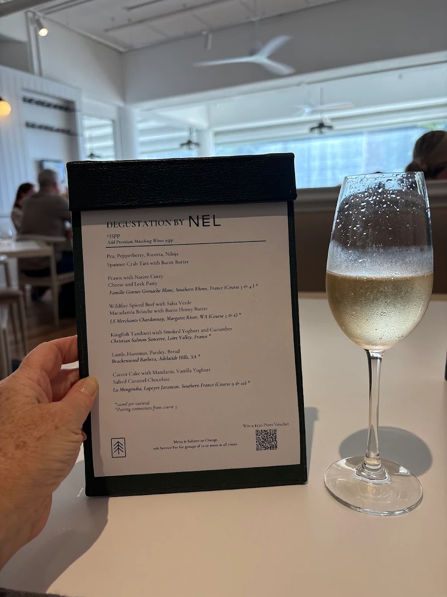 Menu, The Pines Cronulla