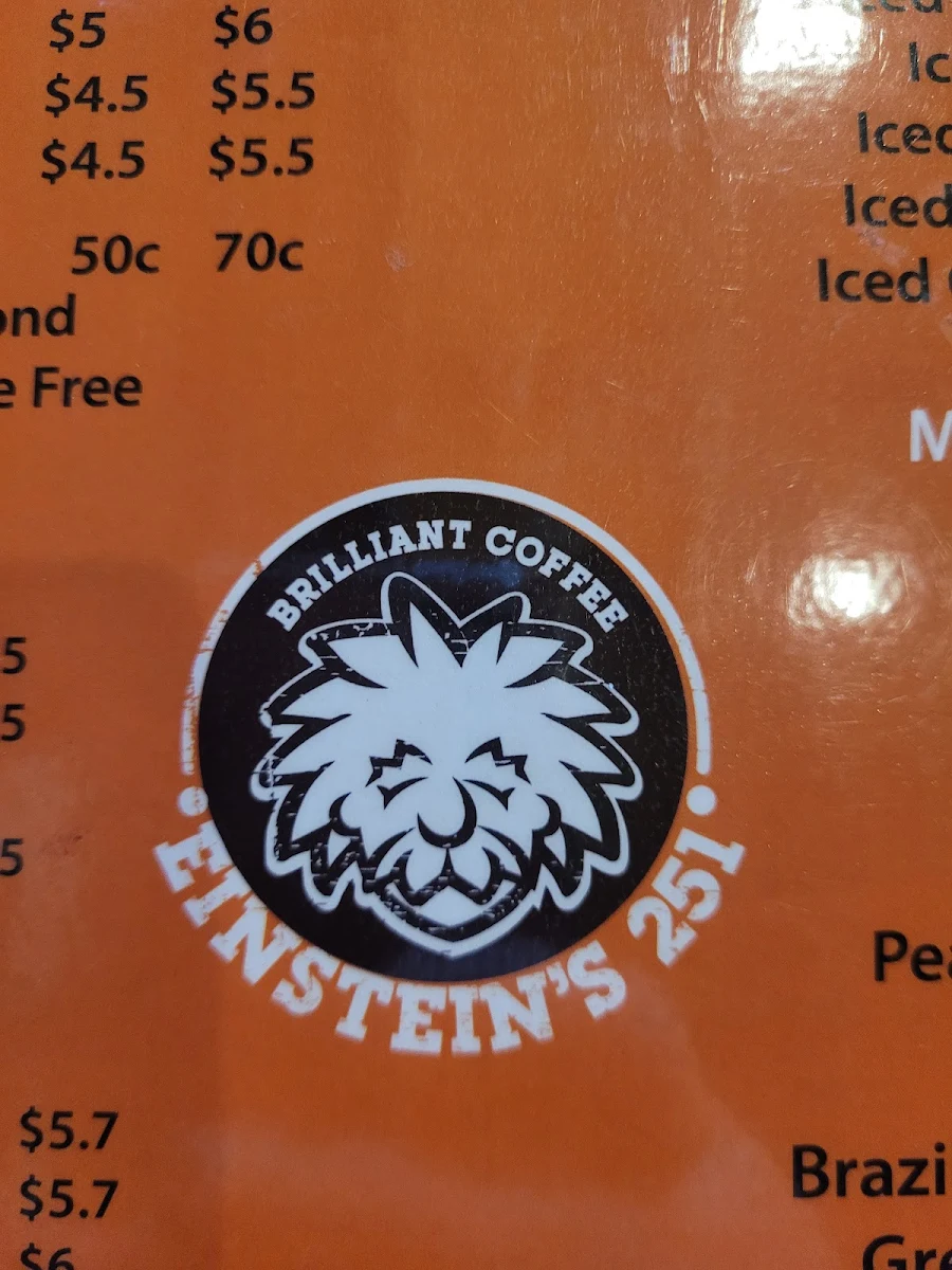 Menu, Einstein's 251