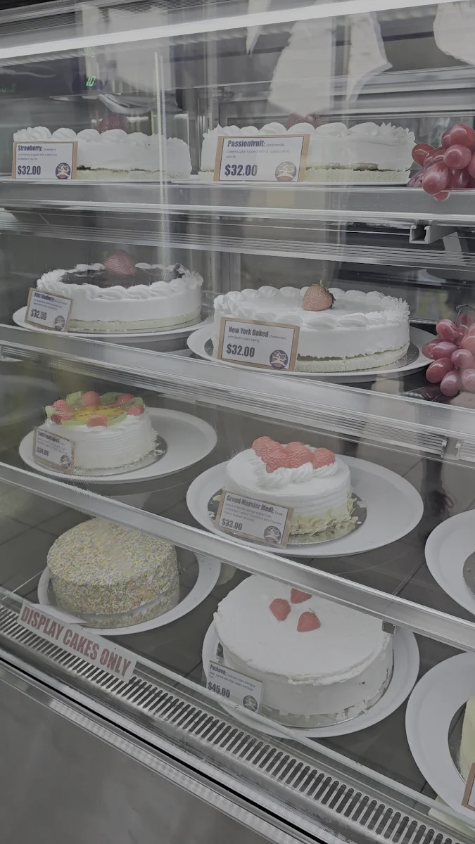 Menu, Cake It Away Merrylands