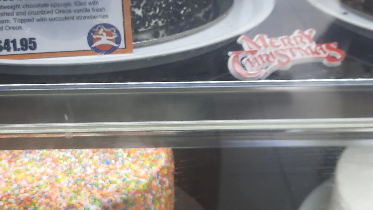 Menu, Cake It Away Merrylands