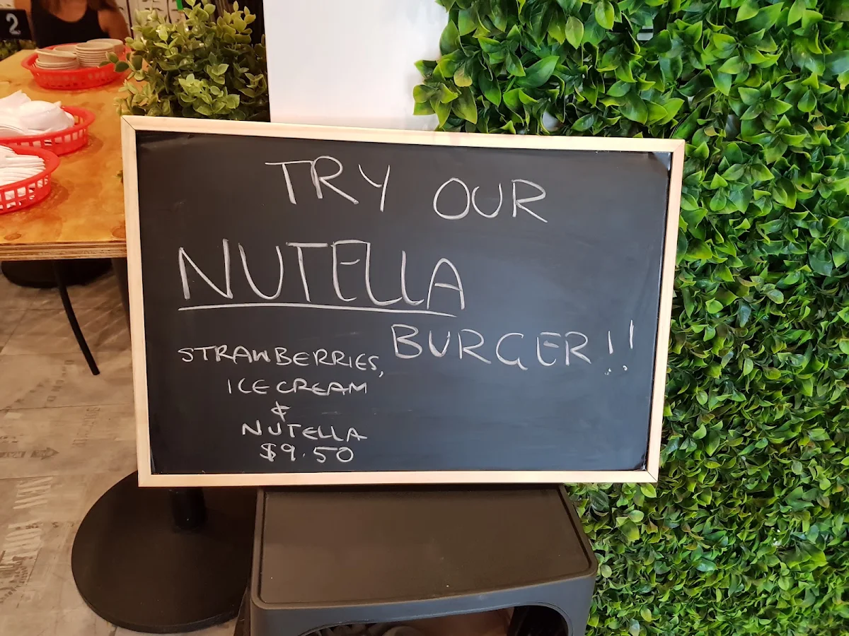 Menu, Oscy's Burgers Greenway