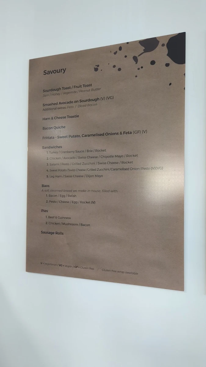 Menu, Sweet Mayhem