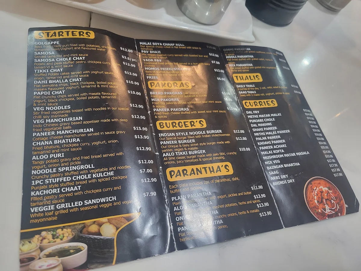 Menu, Endless Eggless
