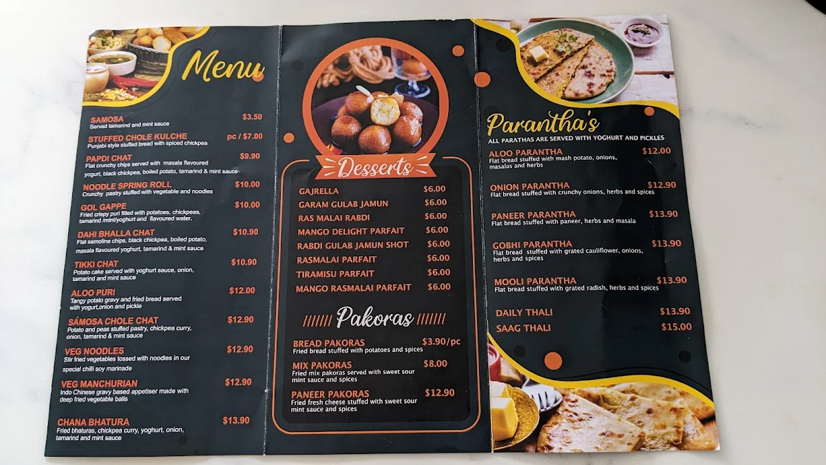 Menu, Endless Eggless