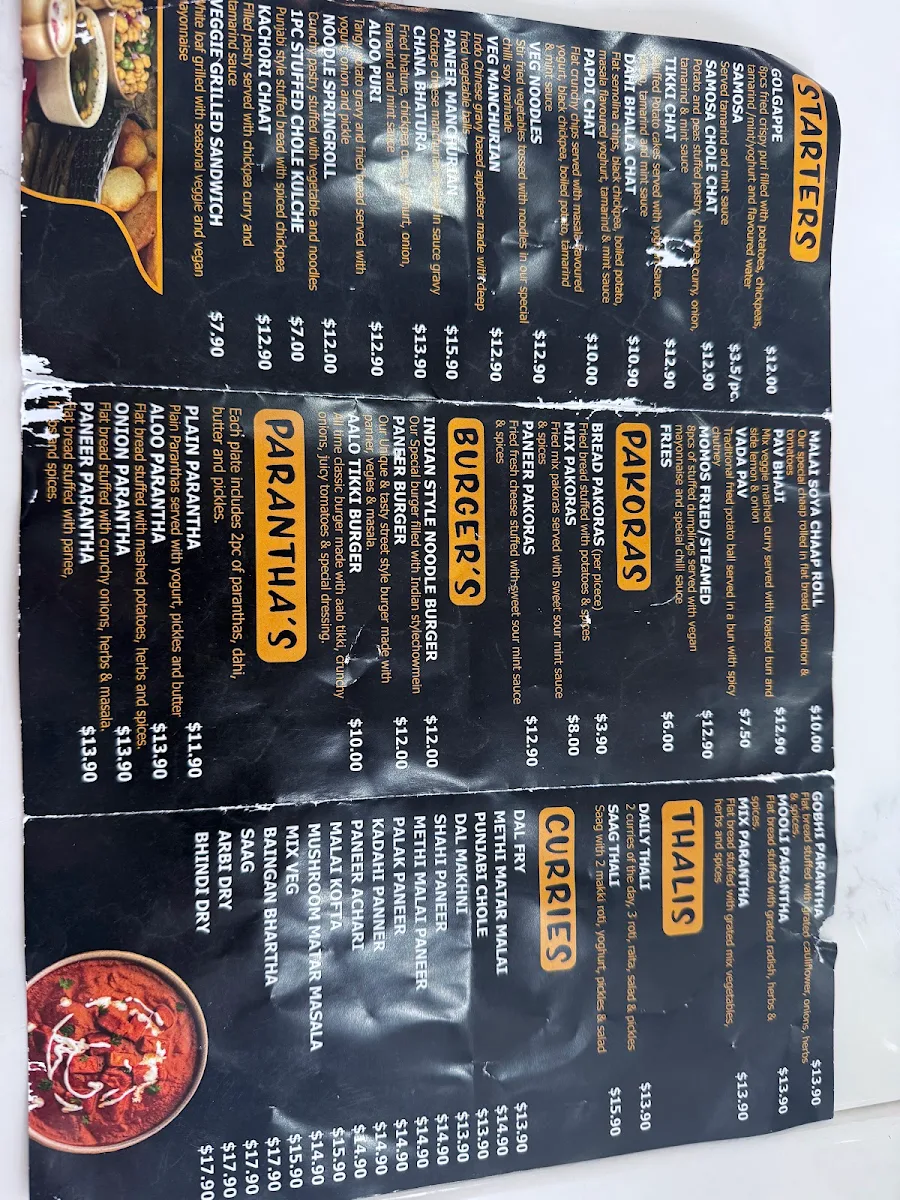 Menu, Endless Eggless