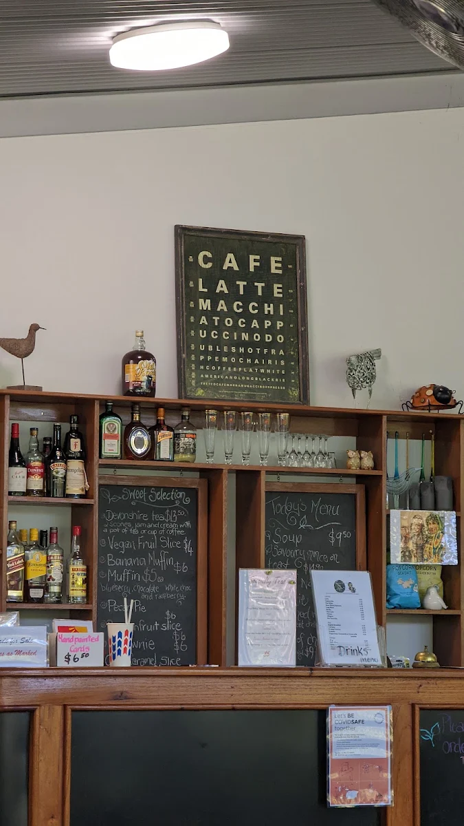 Menu, Rainforest Inn