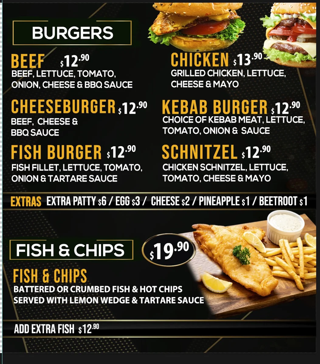 Menu, Rocky Eats