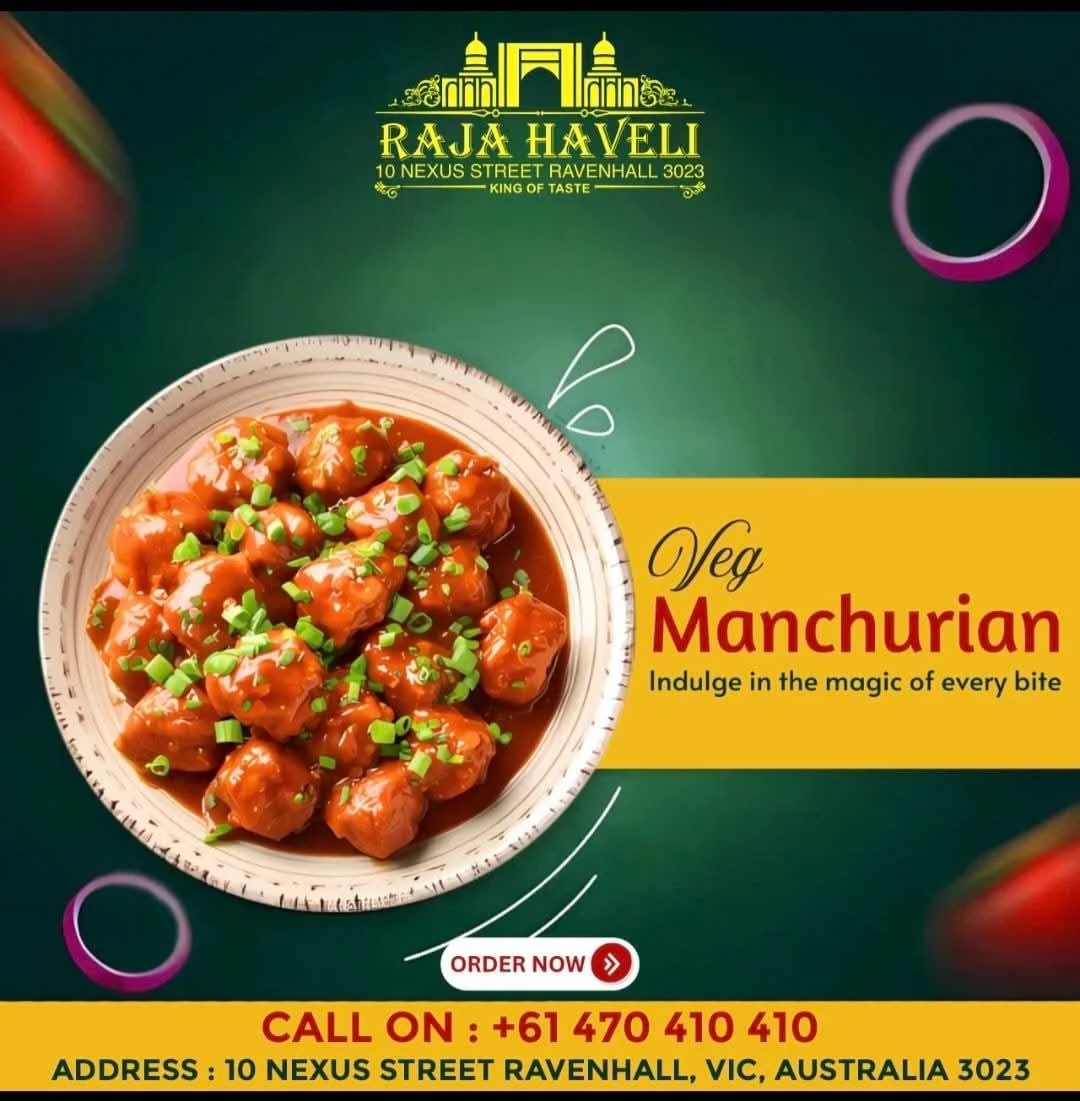 Menu, RAJA HAVELI FUNCTION HALL