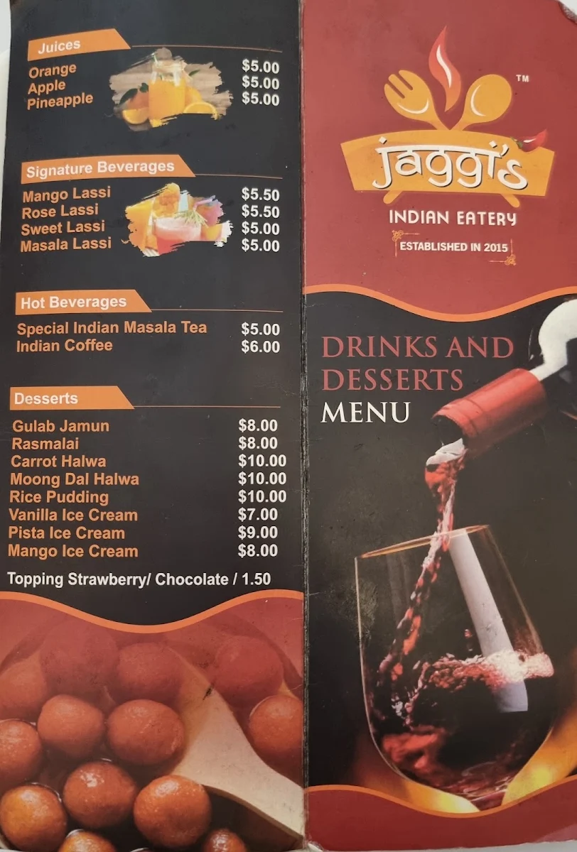 Menu, Jaggis Indian Eatery, Neutral Bay | BEST INDIAN RESTAURANT | Best Restaurant