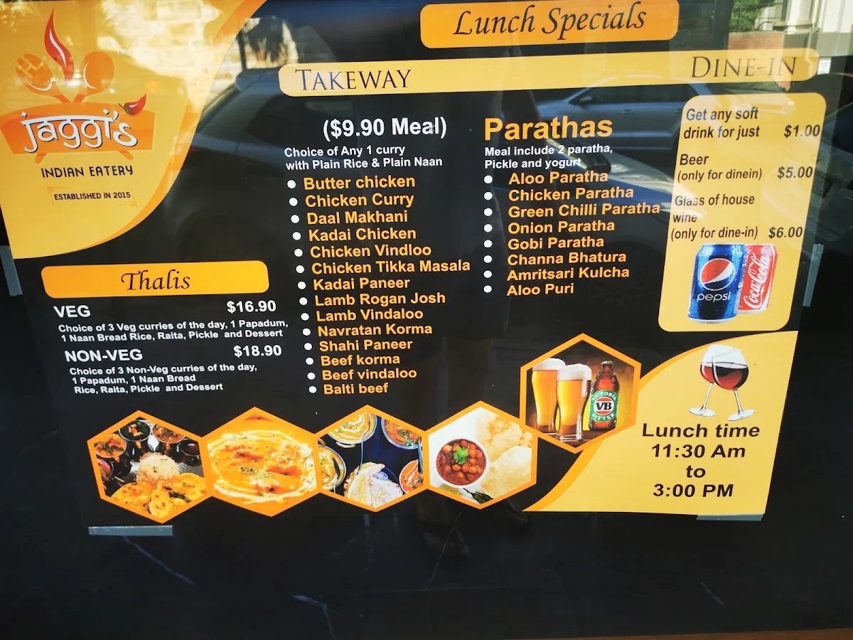Menu, Jaggis Indian Eatery, Neutral Bay | BEST INDIAN RESTAURANT | Best Restaurant