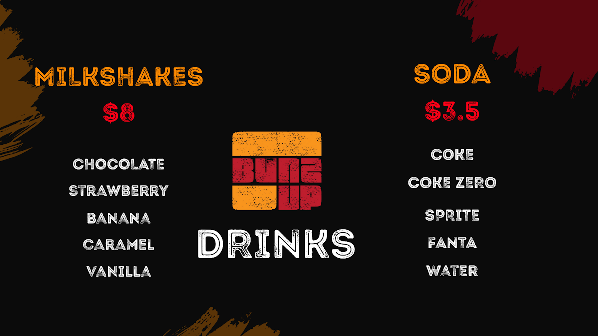 Menu, Bunz Up