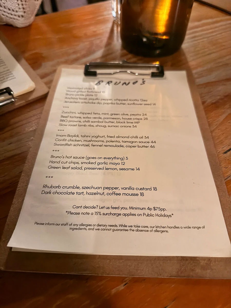 Menu photo 1