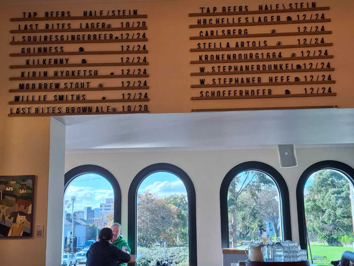 Menu, Bierhalle