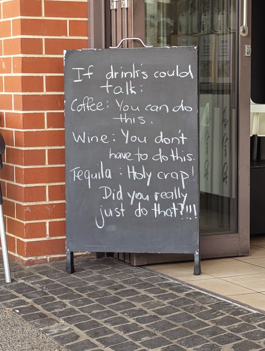 Menu, Kay Geez Cafe