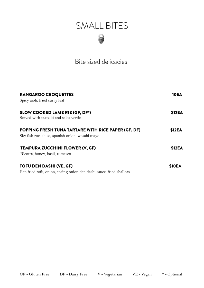Menu, Blacksmith Bar & Grill