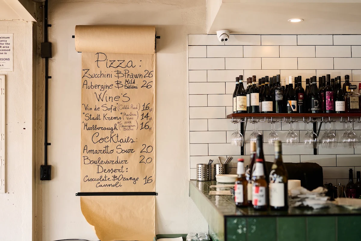 Menu, Department of Pizza