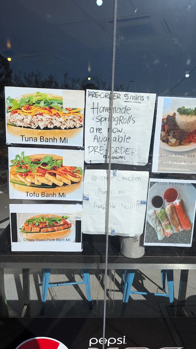 Menu, Nick's Bakehouse