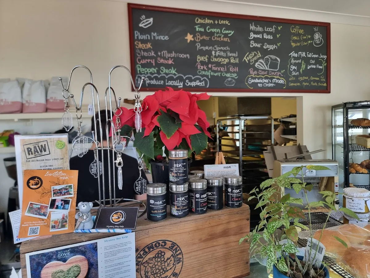 Menu, Tilba Bakery