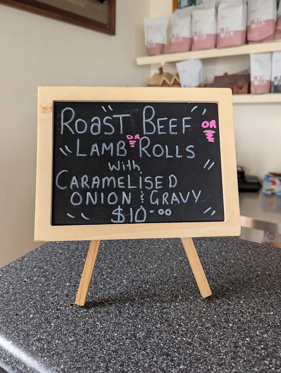 Menu, Tilba Bakery