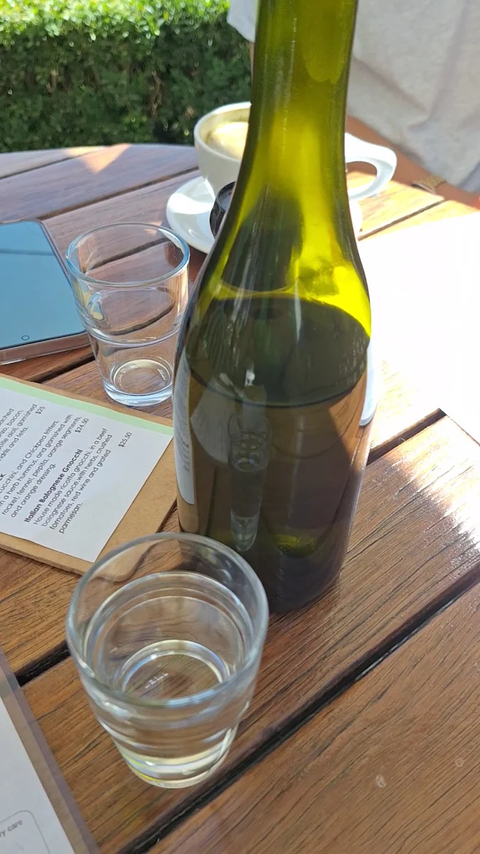 Menu, the Lilydale General