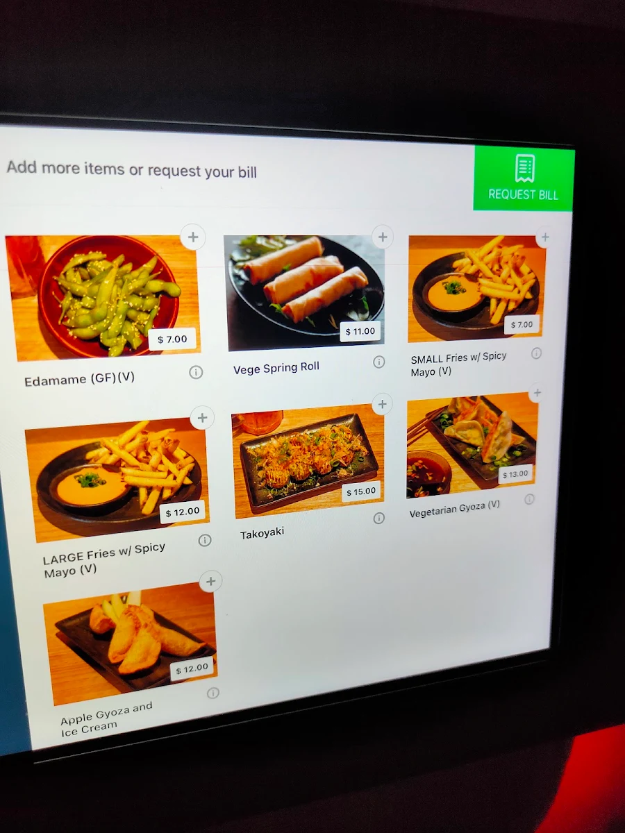 Menu, Jams Karaoke & Bar