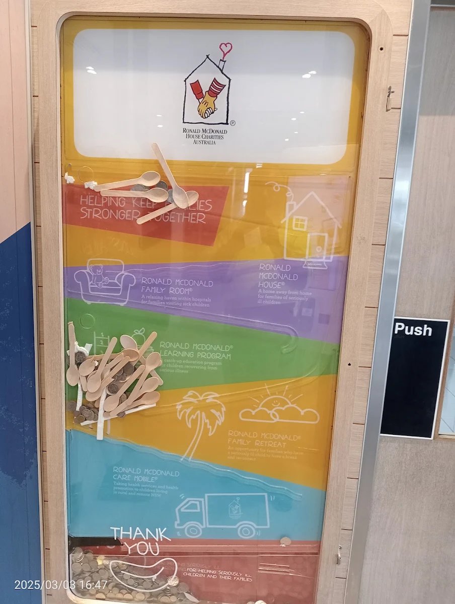 Menu, McDonald's Blacktown II