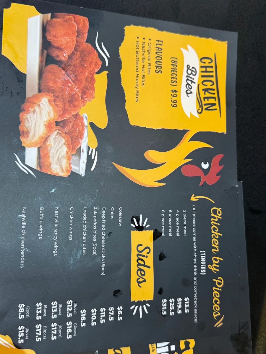 Menu, Spicy Chick (sefton park) halal certified