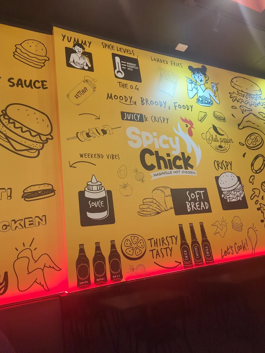 Menu, Spicy Chick (sefton park) halal certified