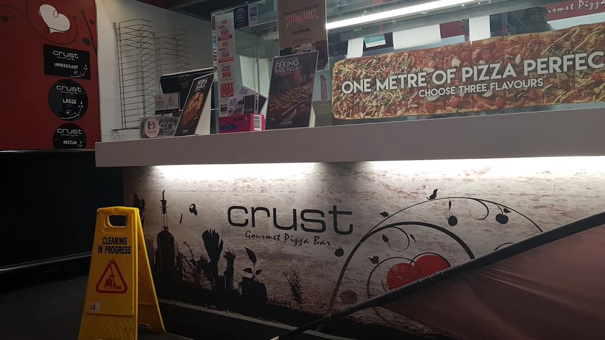 Menu, Crust Pizza Box Hill