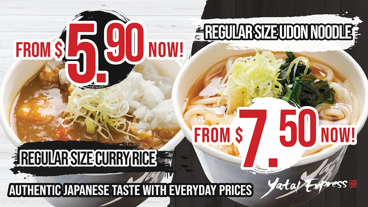 Menu, Yatai Express Mt Druitt