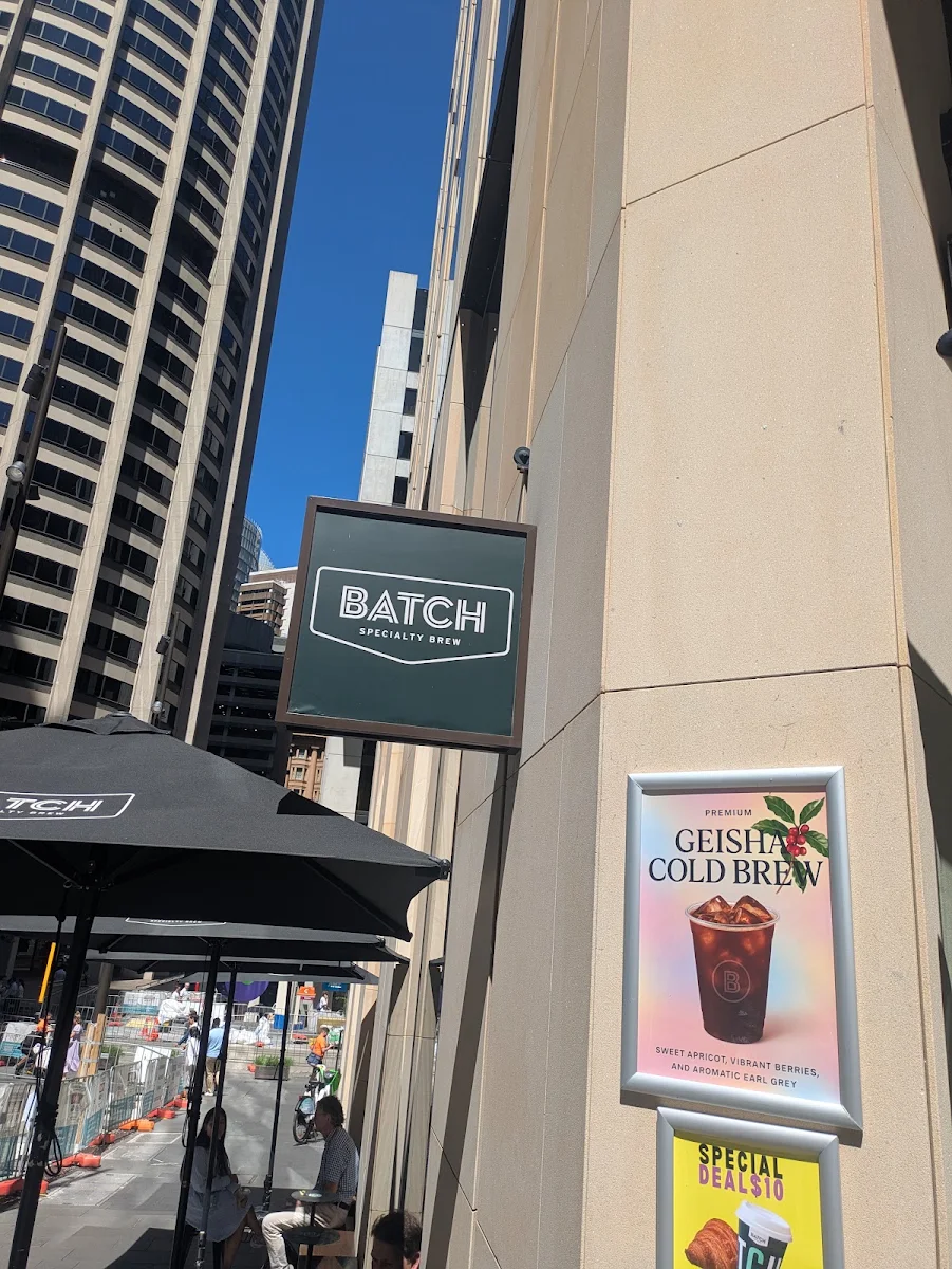 Menu, BATCH ESPRESSO