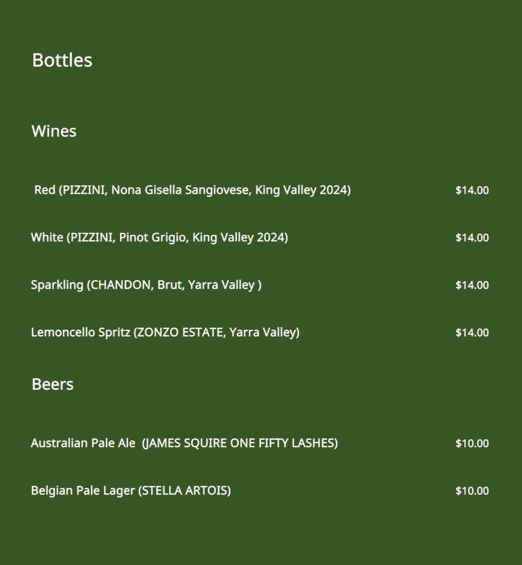 Menu, Sandy Nook Bagel and Brew